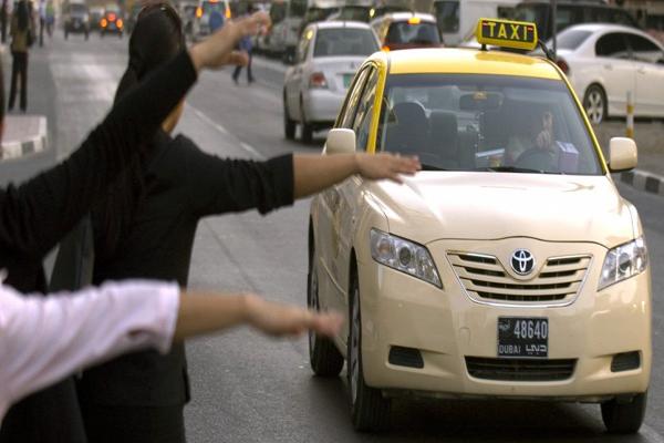 تاکسی در دبی + تصاویر