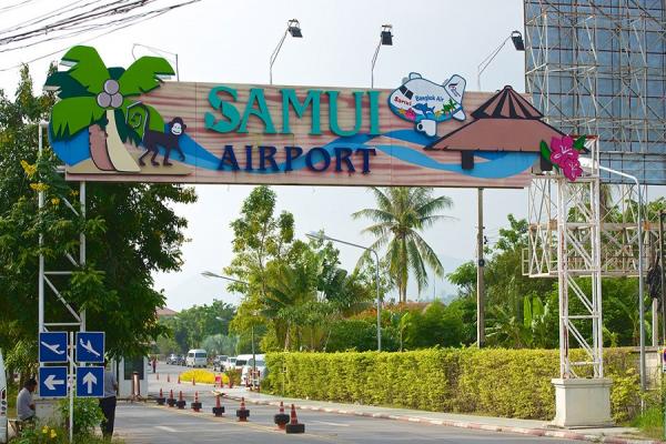 فرودگاه کوه سامویی تایلند + تصاویر
