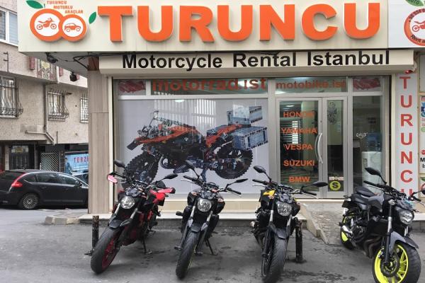 کرایه موتورسیکلت در استانبول + تصاویر