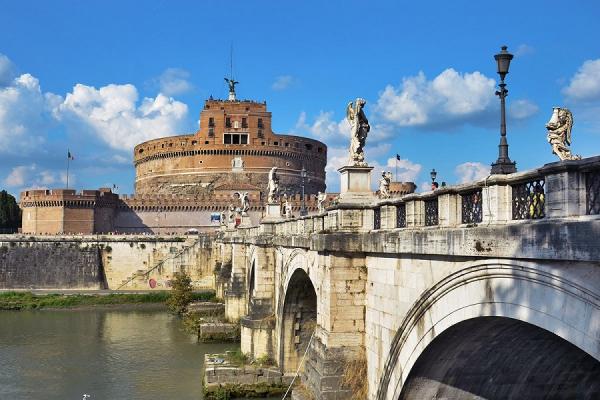 قلعه سنت آنجلو در رم  + تصاویر