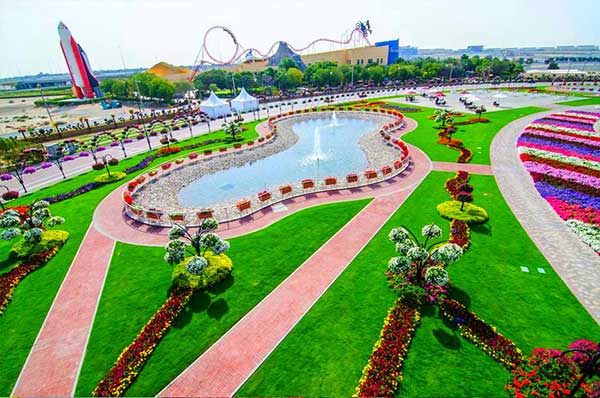 باغ جادویی دبی DUBAI MIRACLE GARDEN