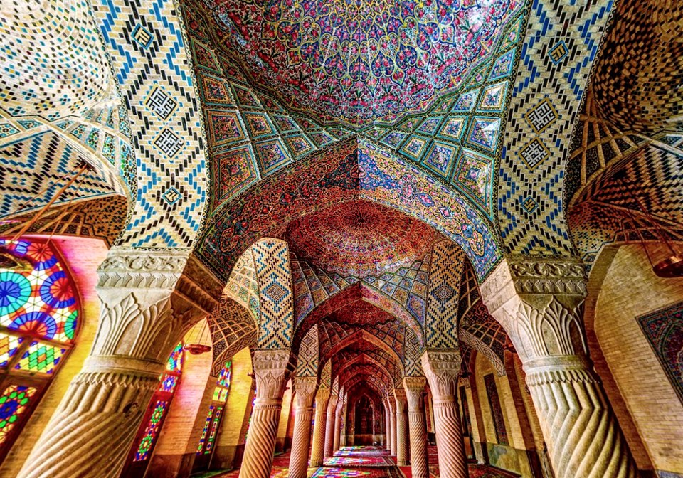 مسجد صورتی شیراز 