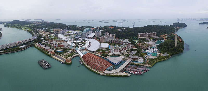عکس های جزیره سنتوزا سنگاپور 