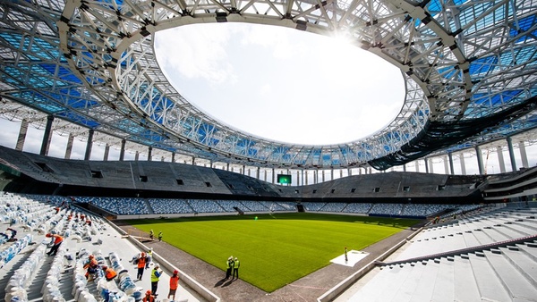 استادیوم نیژنی نووگورود ‏محل برگزاری جام جهانی روسیه 2018