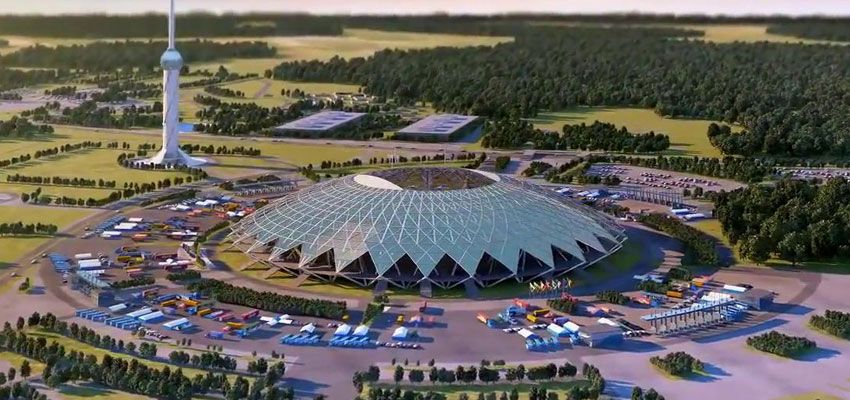 استادیوم سامارا محل برگزاری مسابقات جام جهانی روسیه 2018
