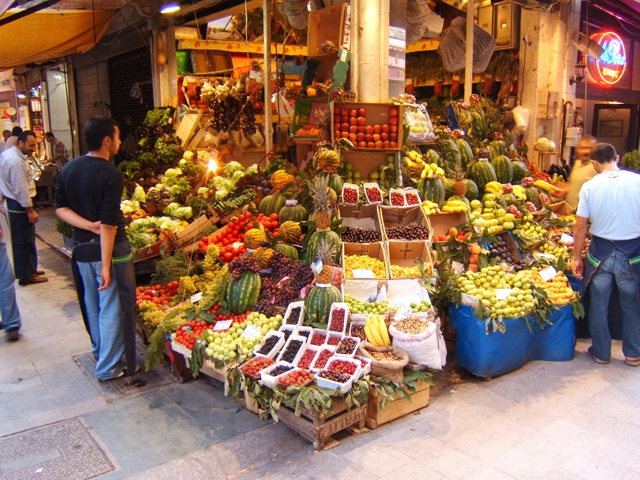 محصولات چهارشنبه بازار فاتیح استانبول