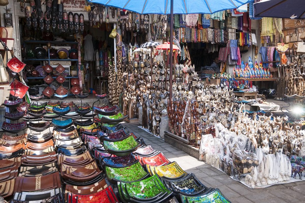 بازارچه های مرکز هنر اوبود بالی