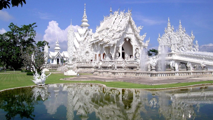 معبد وات رونگ خون در تایلند