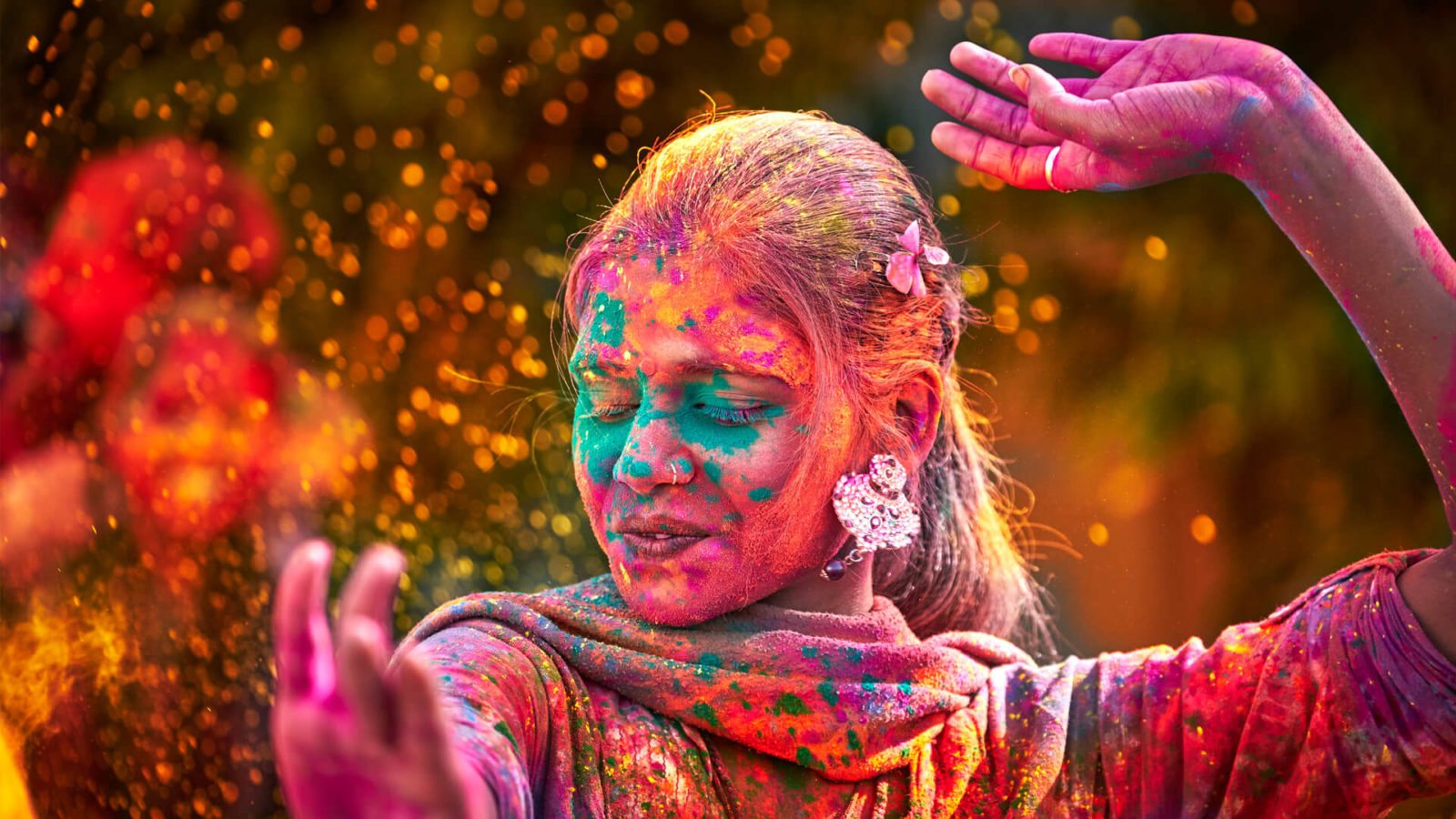 فستیوال رنگ در هند
