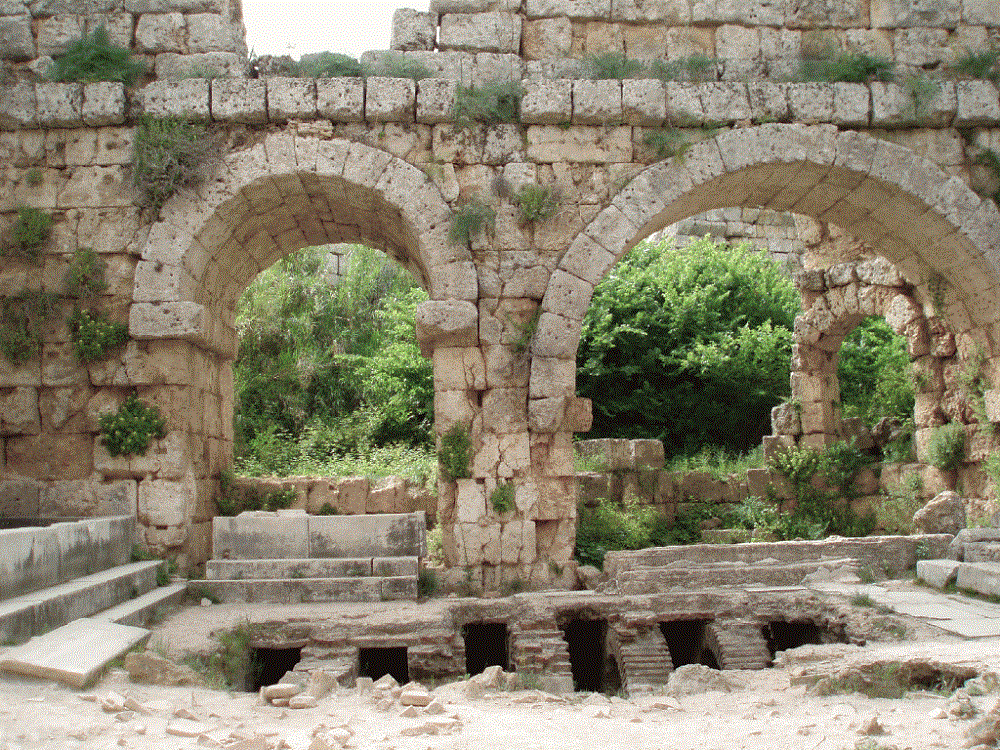 حمام رومیها آنتالیا ترکیه