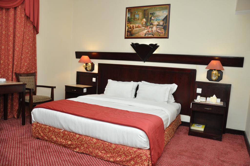 اتاق های هتل کلاریج دبی