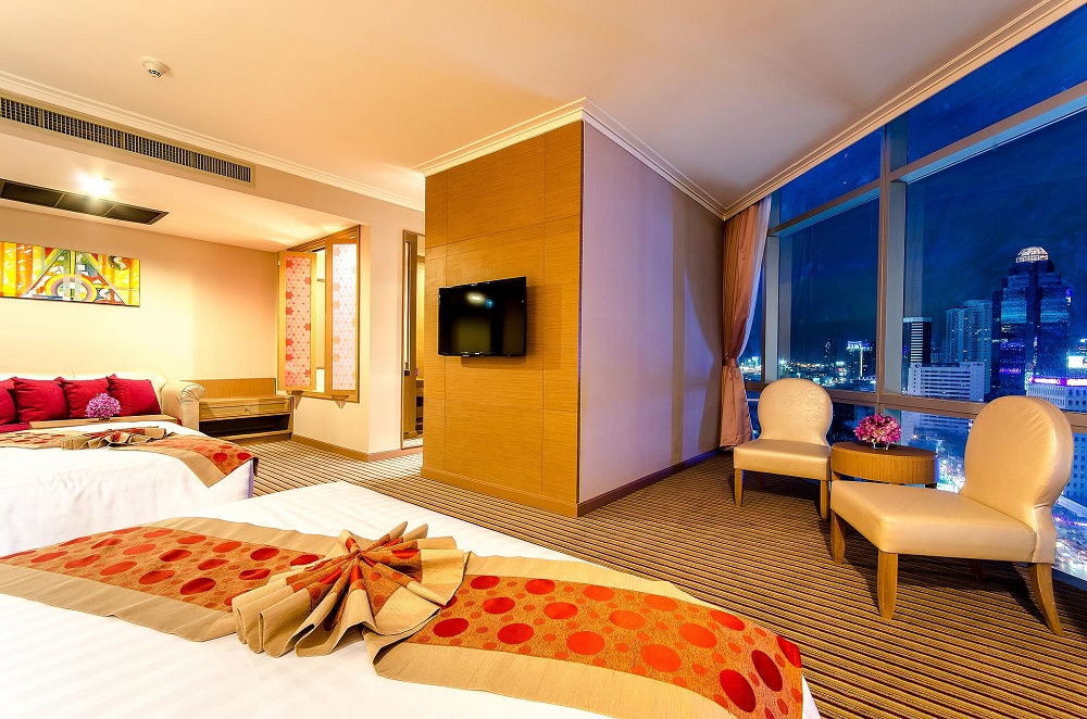 اتاق های هتل برکلی بانکوک تایلند