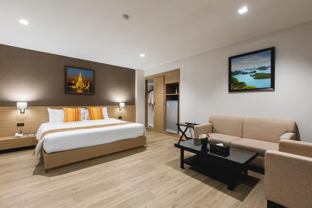 اتاق های هتل آدلفی پاتایا تایلند
