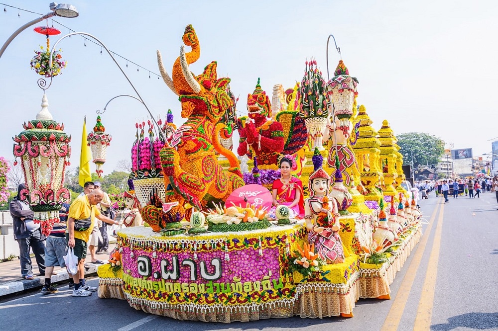 رژه های جشن گل در تایلند