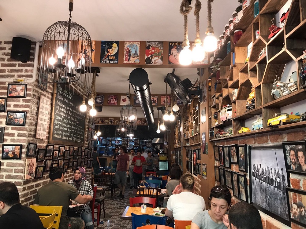 رستوران ها و غرفه های خوراکی بازار بشیکتاش استانبول