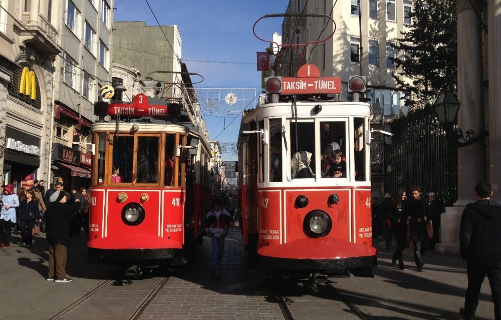 دسترسی وسایل حمل و نقل به میدان تقسیم استانبول