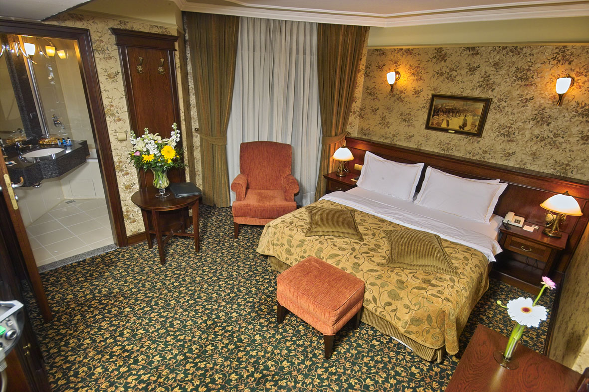اتاق های هتل گرمیر پالاس استانبول