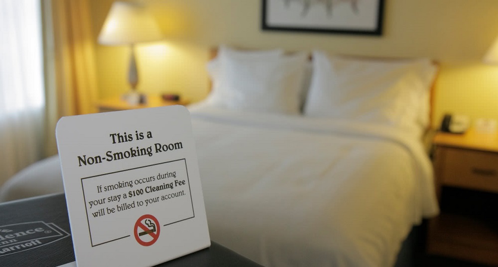 میتوان در اتاق ها سیگار کشید ؟