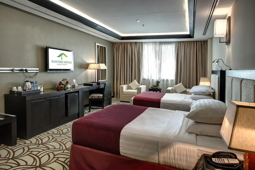 اتاق های هتل رین تری دبی
