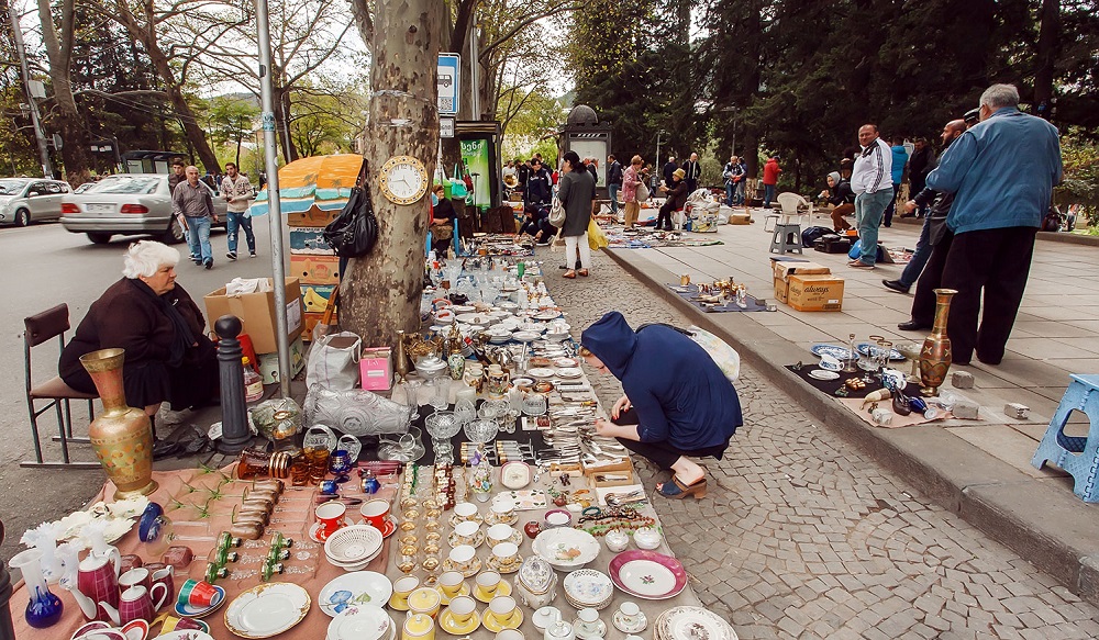 بازار درای بریج مارکت تفلیس گرجستان