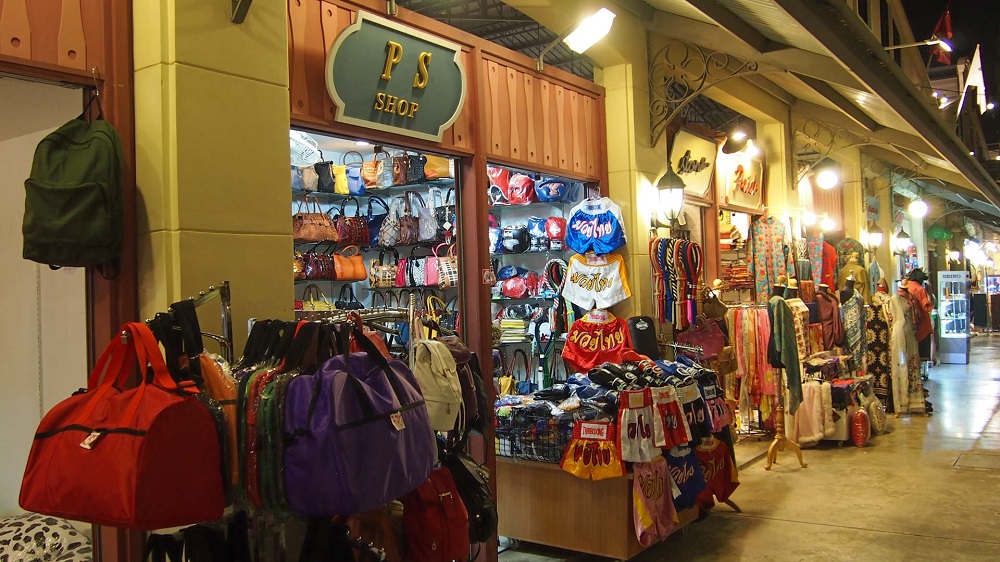 مغازه های بازار شبانه آسیاتک بانکوک