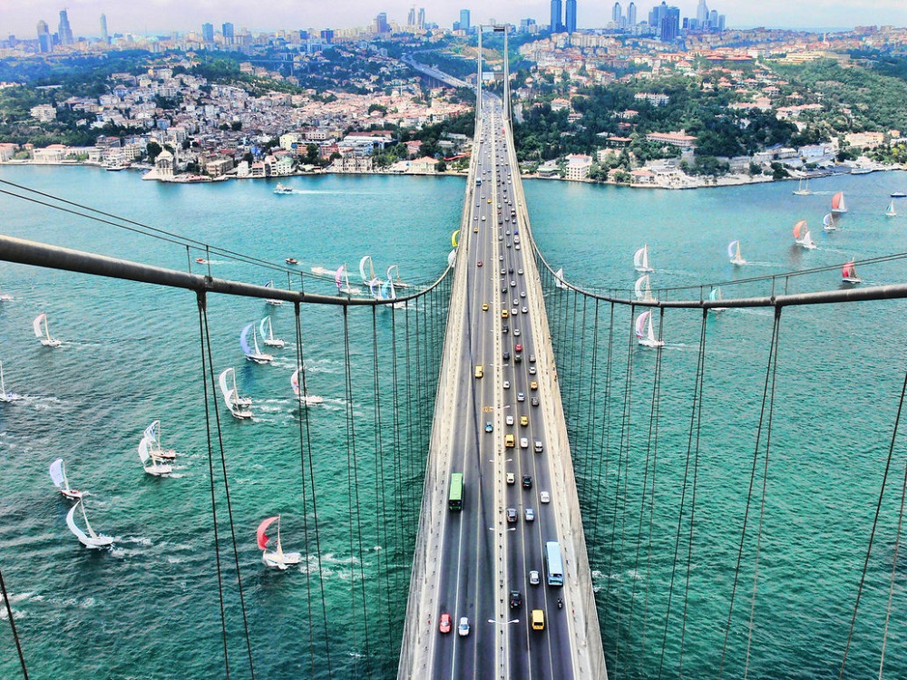 تنگه بسفر، نقطه اتصال اروپا و آسیای استانبول