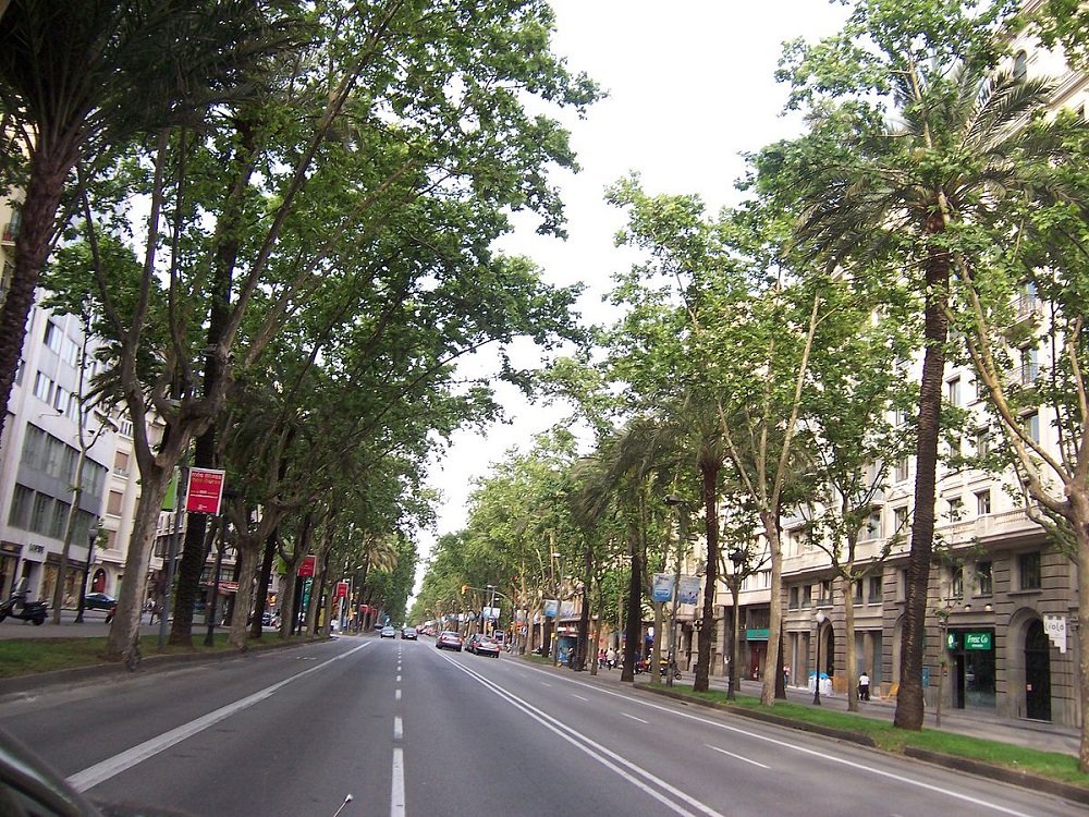 خیابان اوینگودا دیاگونال بارسلونا