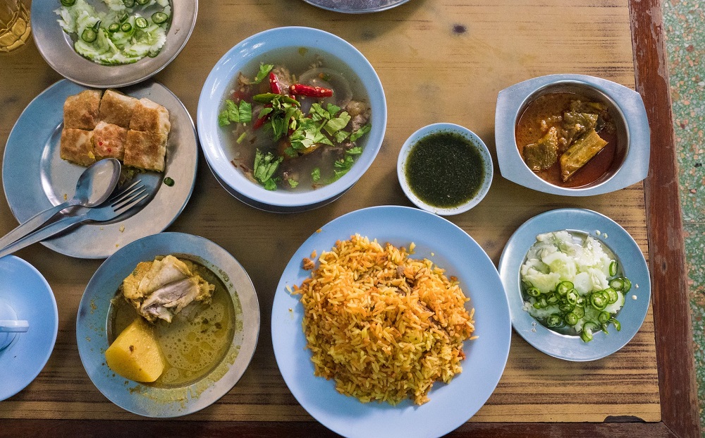 رستوران اسلامی آشپزی خانگی بانکوک