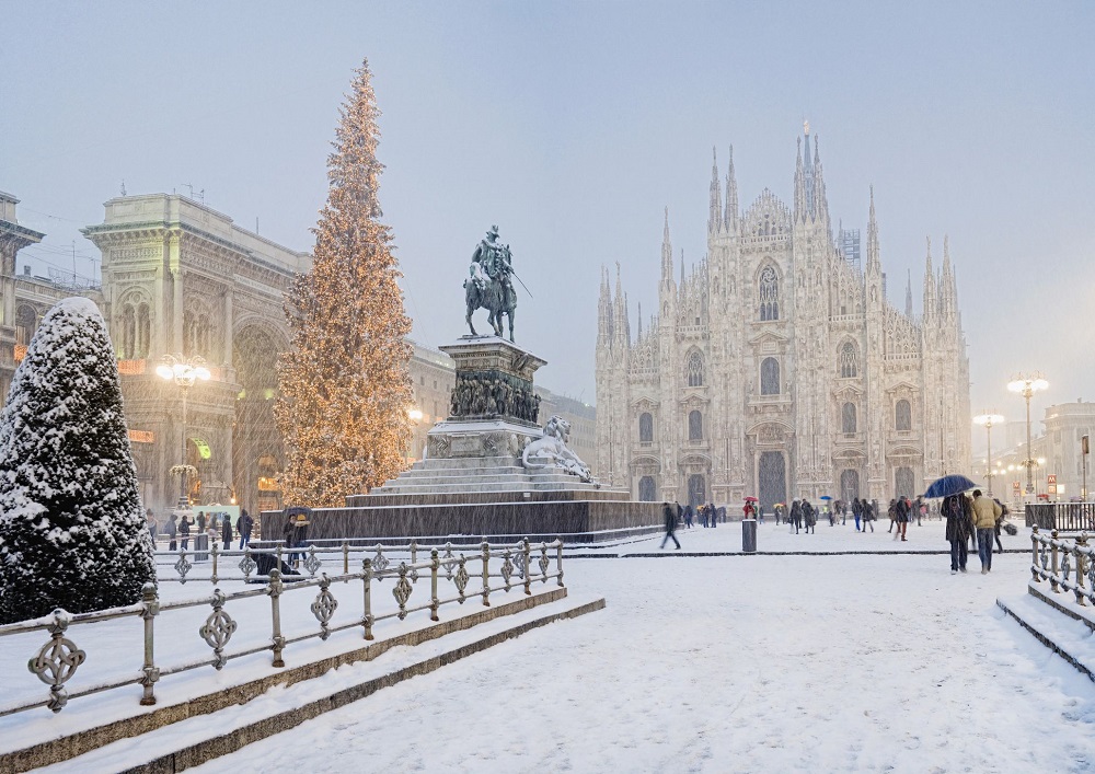 فصل زمستان در میلان