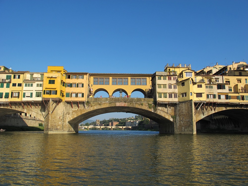 پل پونته وچیو در فلورانس ایتالیا