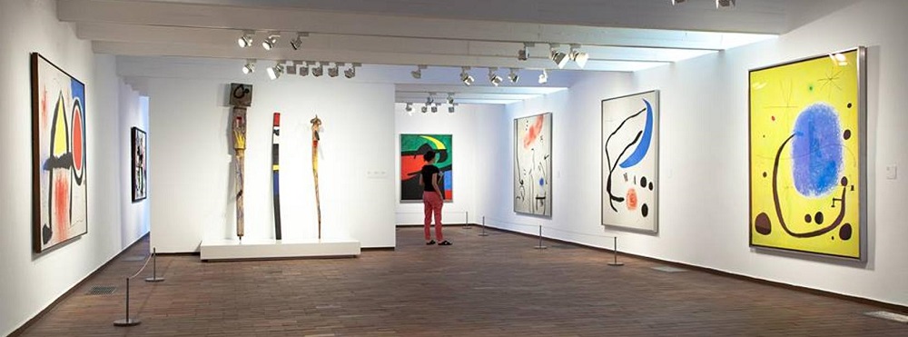 نقاشی ها و آثار موزه خوآن میرو بارسلونا