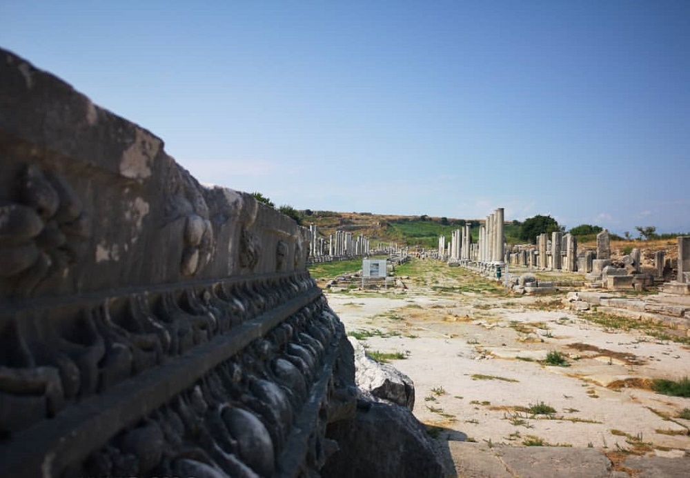 شهر باستانی پامفیلیا در آنتالیا