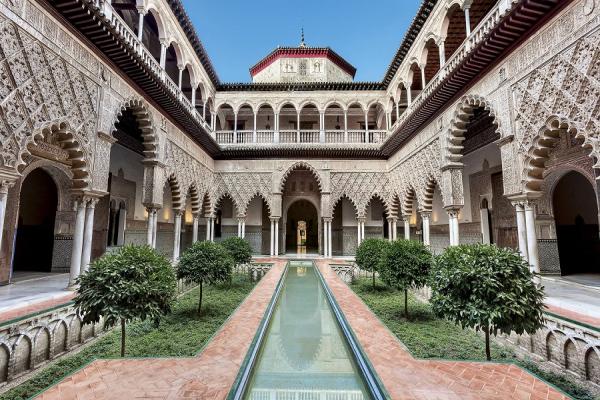 کاخ رئال الکازار در اسپانیا + تصاویر