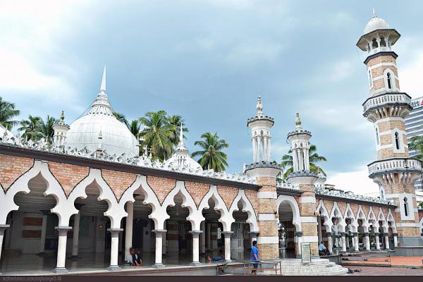 مسجد جامع کوالالامپور + تصاویر