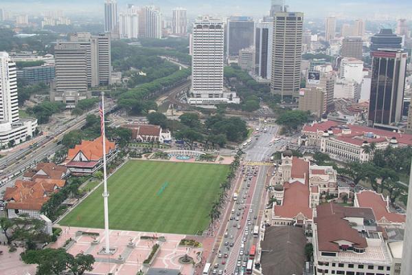 میدان مردکا کوالالامپور مالزی + تصاویر
