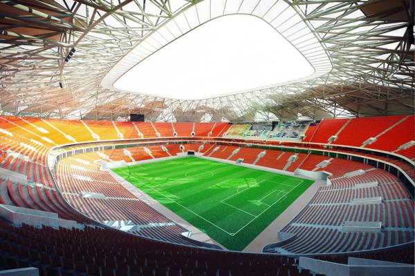  استادیوم شهر کالینینگراد برای جام جهانی روسیه 2018 + تصاویر 