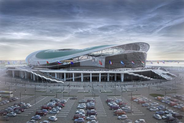 استادیوم شهر کازان برای جام جهانی روسیه 2018 + تصاویر