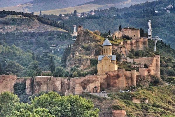  قلعه تاریخی ناریکالا تفلیس گرجستان + تصاویر 