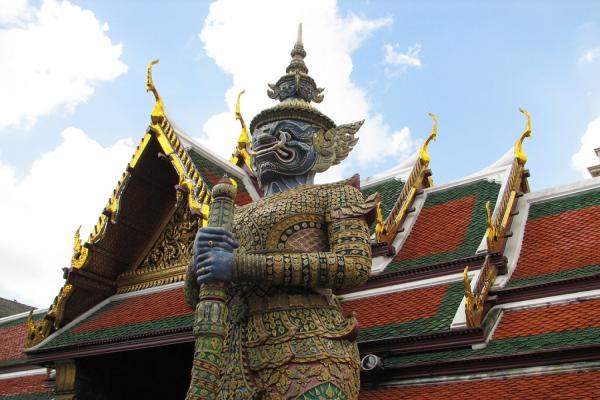 بودای زمردی در بانکوک + تصاویر