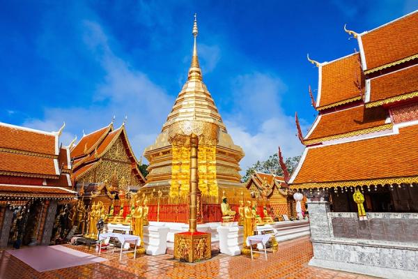 معبد دوای سوتهپ چیانگ مای تایلند + تصاویر