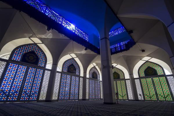  مسجد سلطان صلاح الدین عبدالعزیز شاه کوالالامپور + تصاویر 