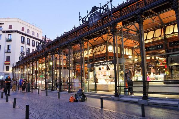 بازار سن میگل شهر مادرید + تصاویر