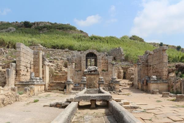 شهر باستانی پامفیلیا در آنتالیا + تصاویر