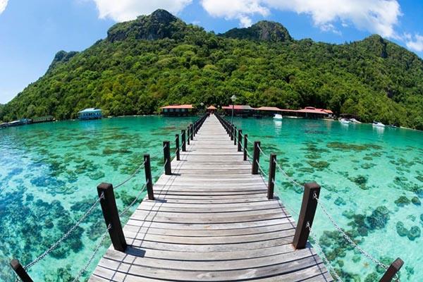 جزیره ی تیومان مالزی بهشت روی زمین + تصاویر