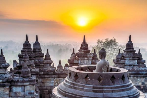 رازهای معبد بوروبودو در اندونزی + تصاویر