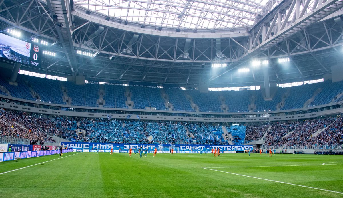 استادیوم کرستوفسکی ‏سن پترزبورگ محل برگزاری مسابقات جام جهانی 2018