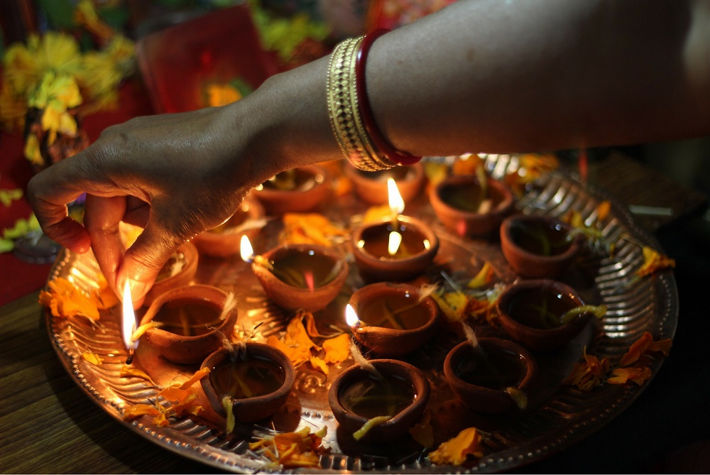 چهارمین روز از فستیوال نور در هند