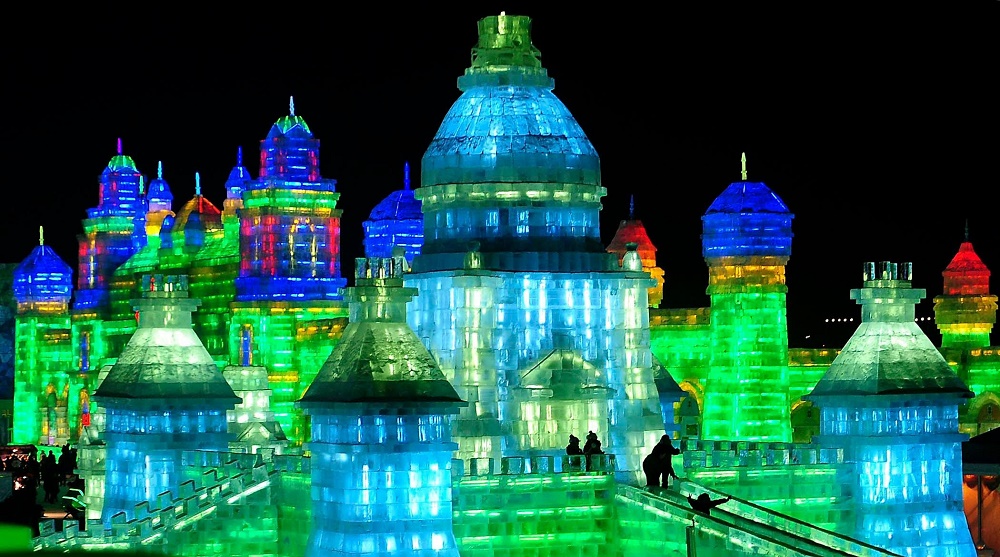 جشنواره یخ و برف هاربین چین